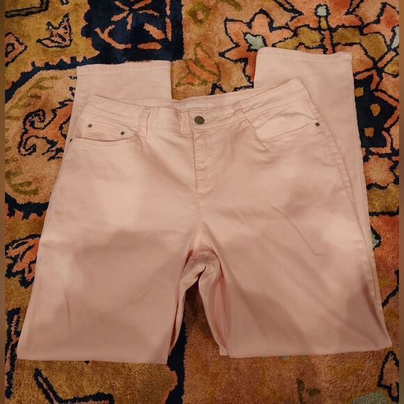 New Croft & Barrow Stretch Short Pink Jeans Size 10 - Picture 1 of 10